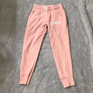Girls old navy sweatpants size medium